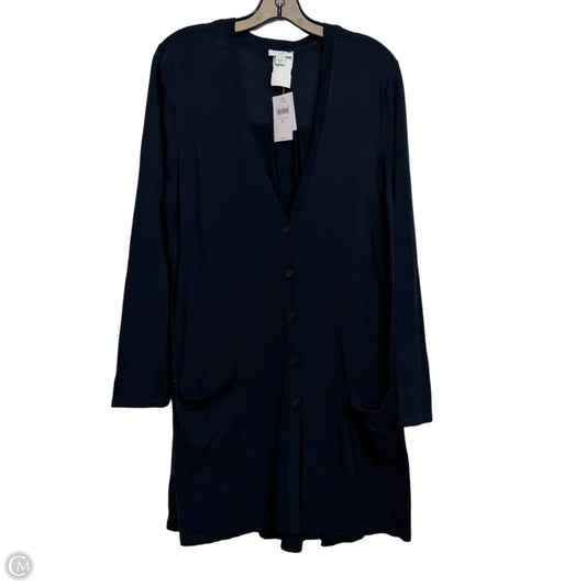 Cardigan By J. Jill In Navy, Size: Xl