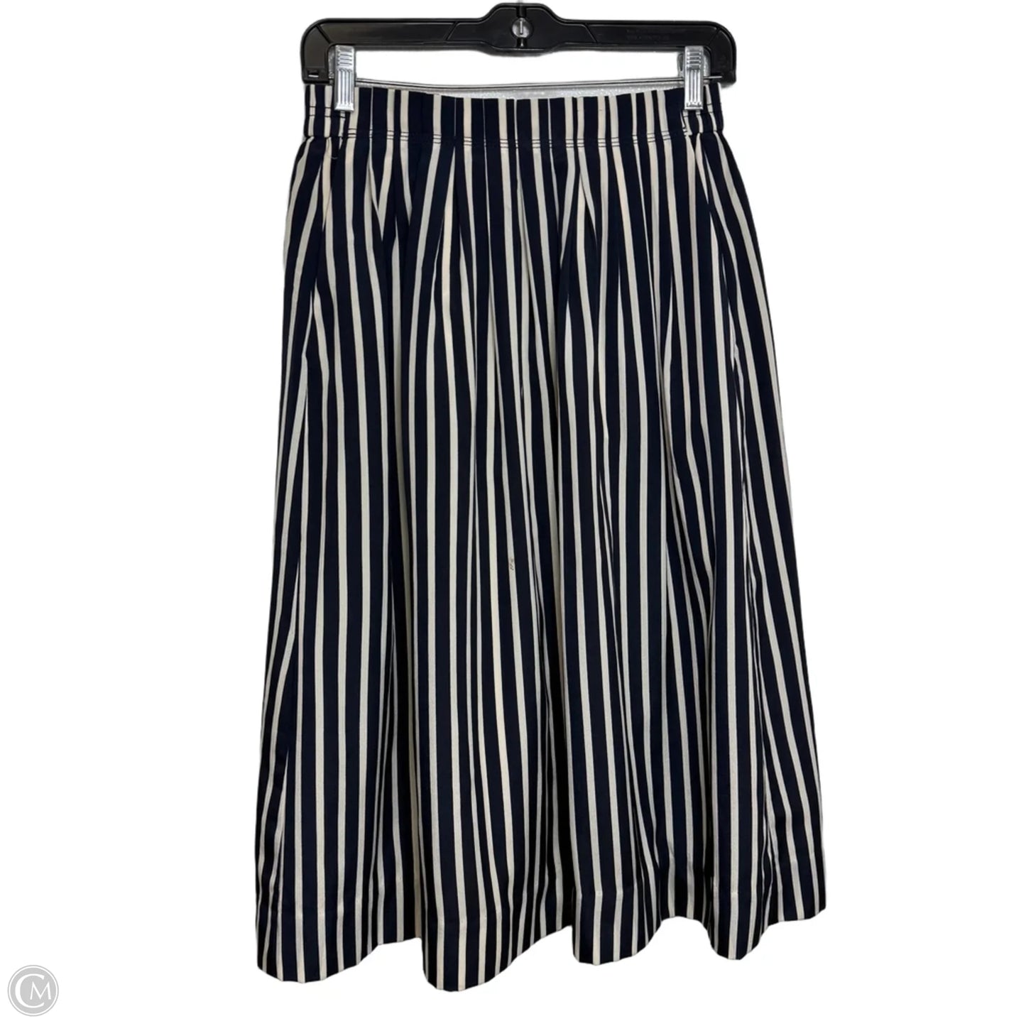 Skirt Midi By J. Crew In Striped Pattern, Size: Xs