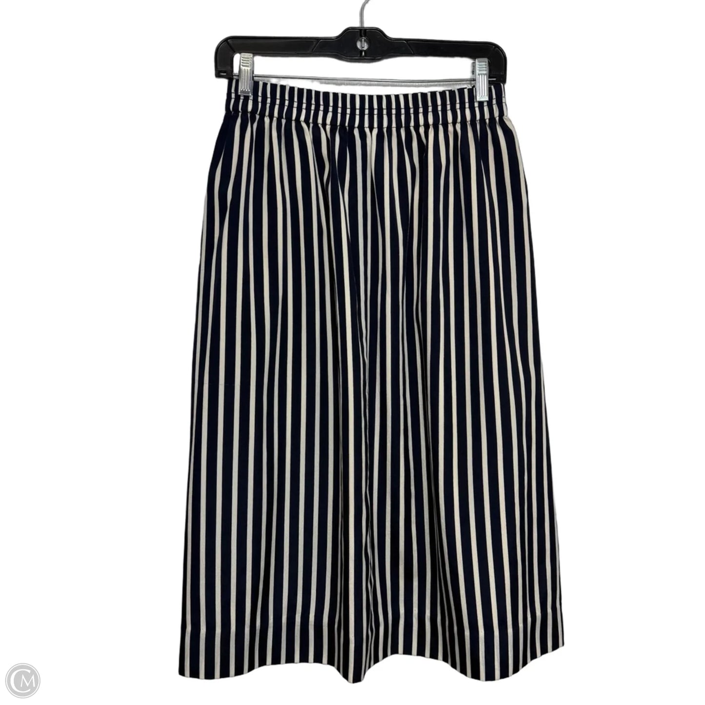 Skirt Midi By J. Crew In Striped Pattern, Size: Xs