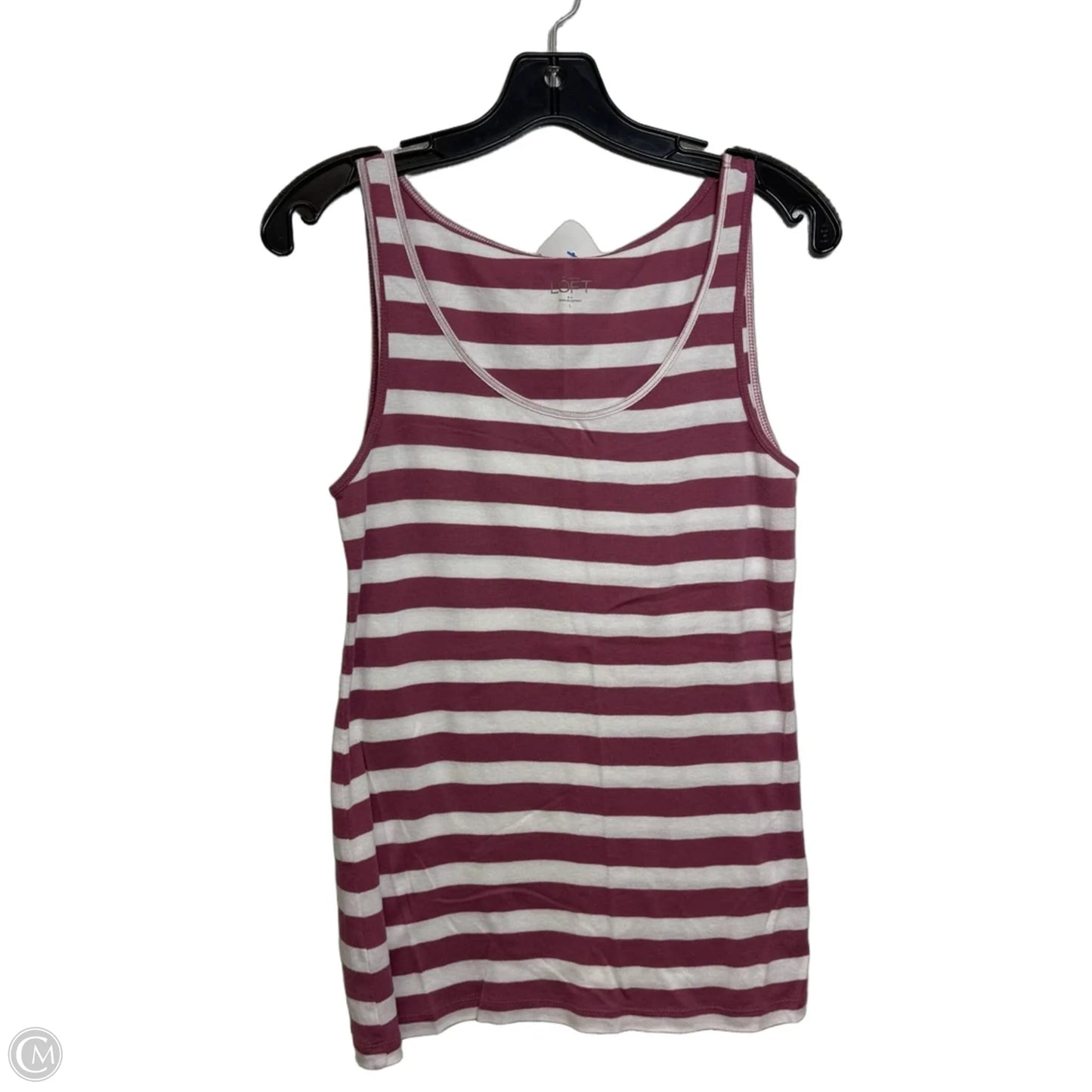 Tank Top By Loft In Striped Pattern, Size: L