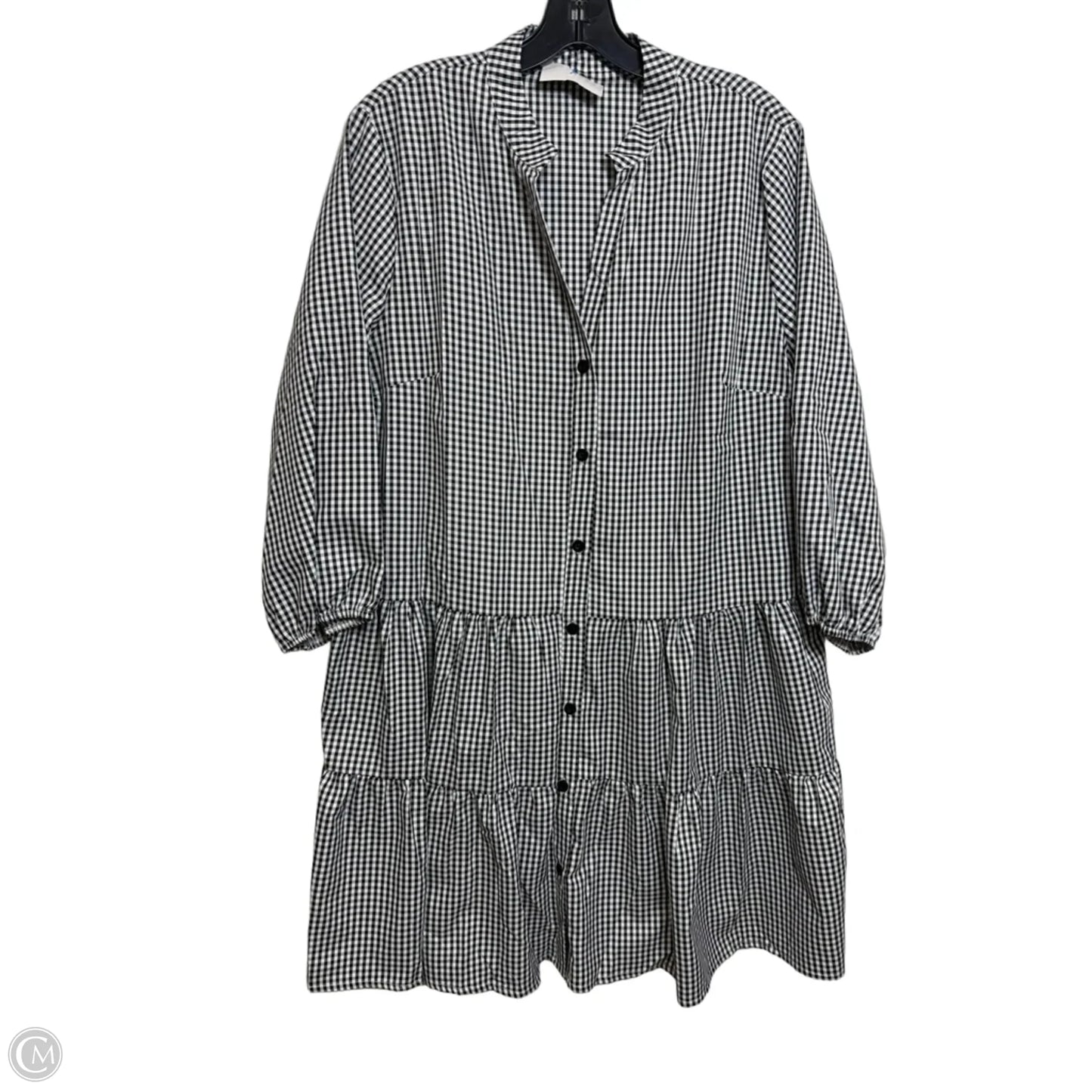 Dress Casual Midi By Clothes Mentor In Checkered Pattern, Size: 2x