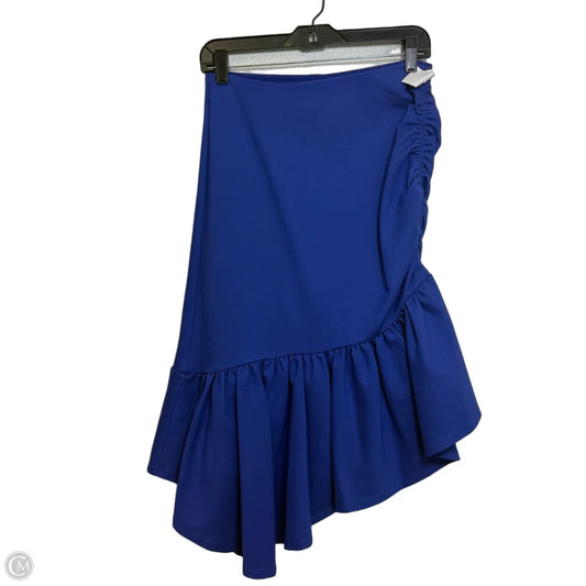 Skirt Midi By Maeve In Blue, Size: S