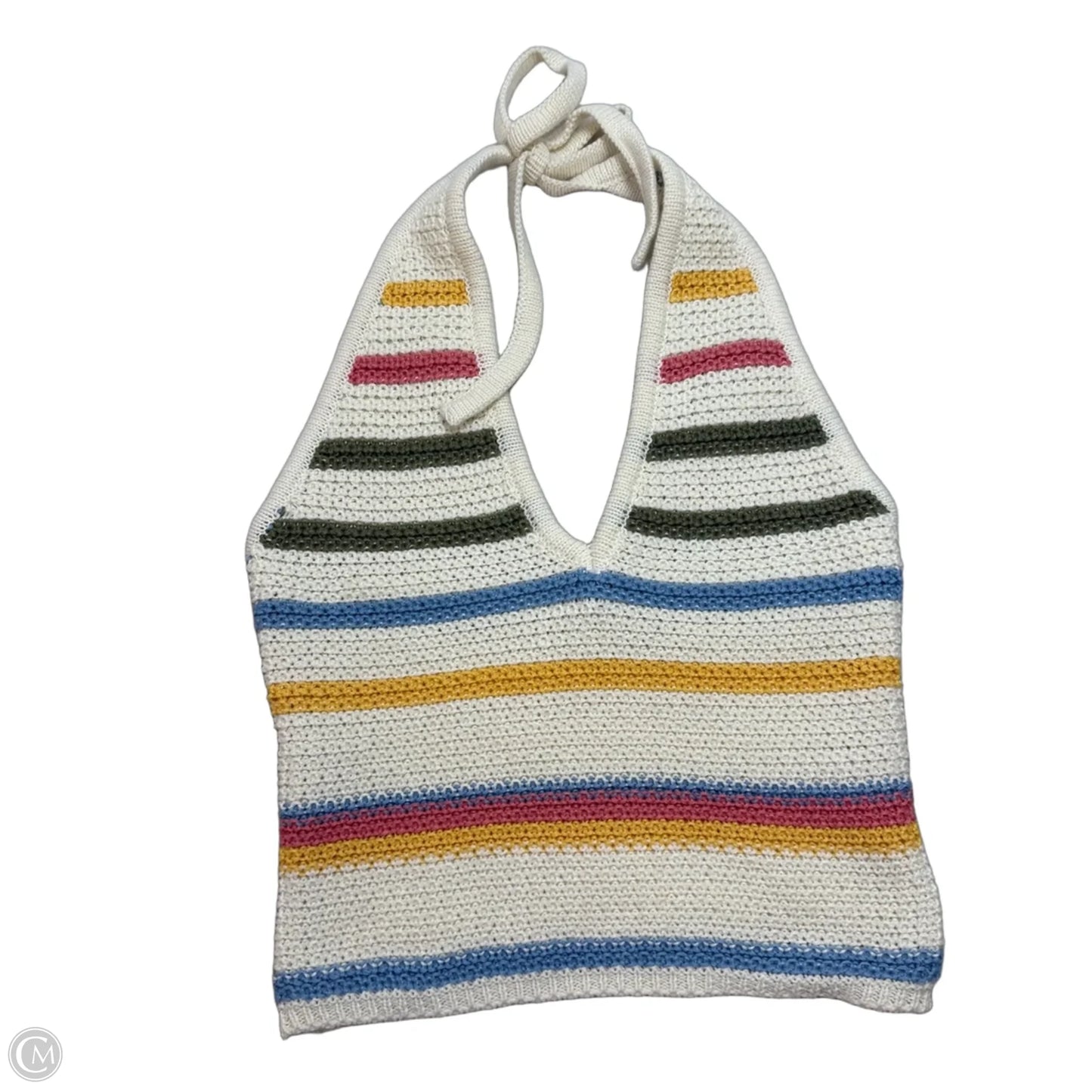 Tank Top By Zara In Striped Pattern, Size: S