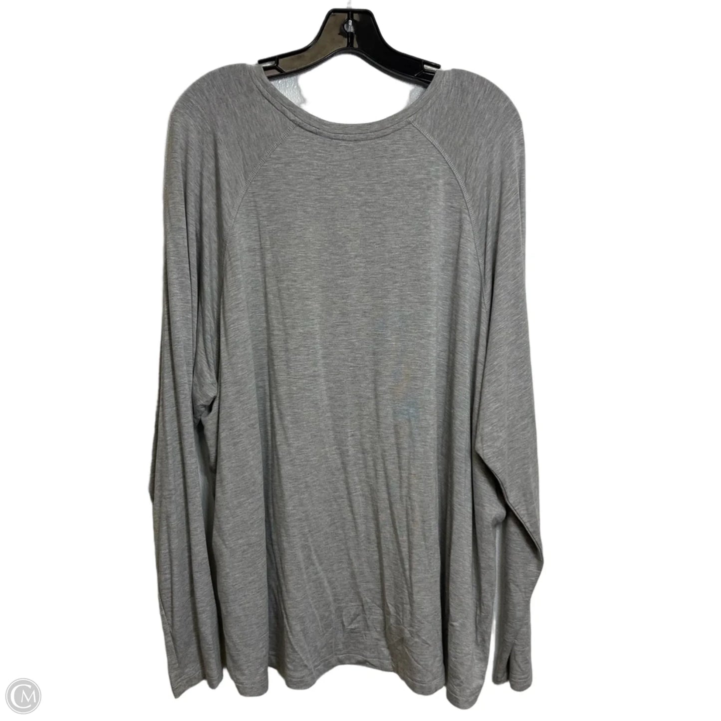Top Long Sleeve By Harley Davidson In Grey, Size: 3x
