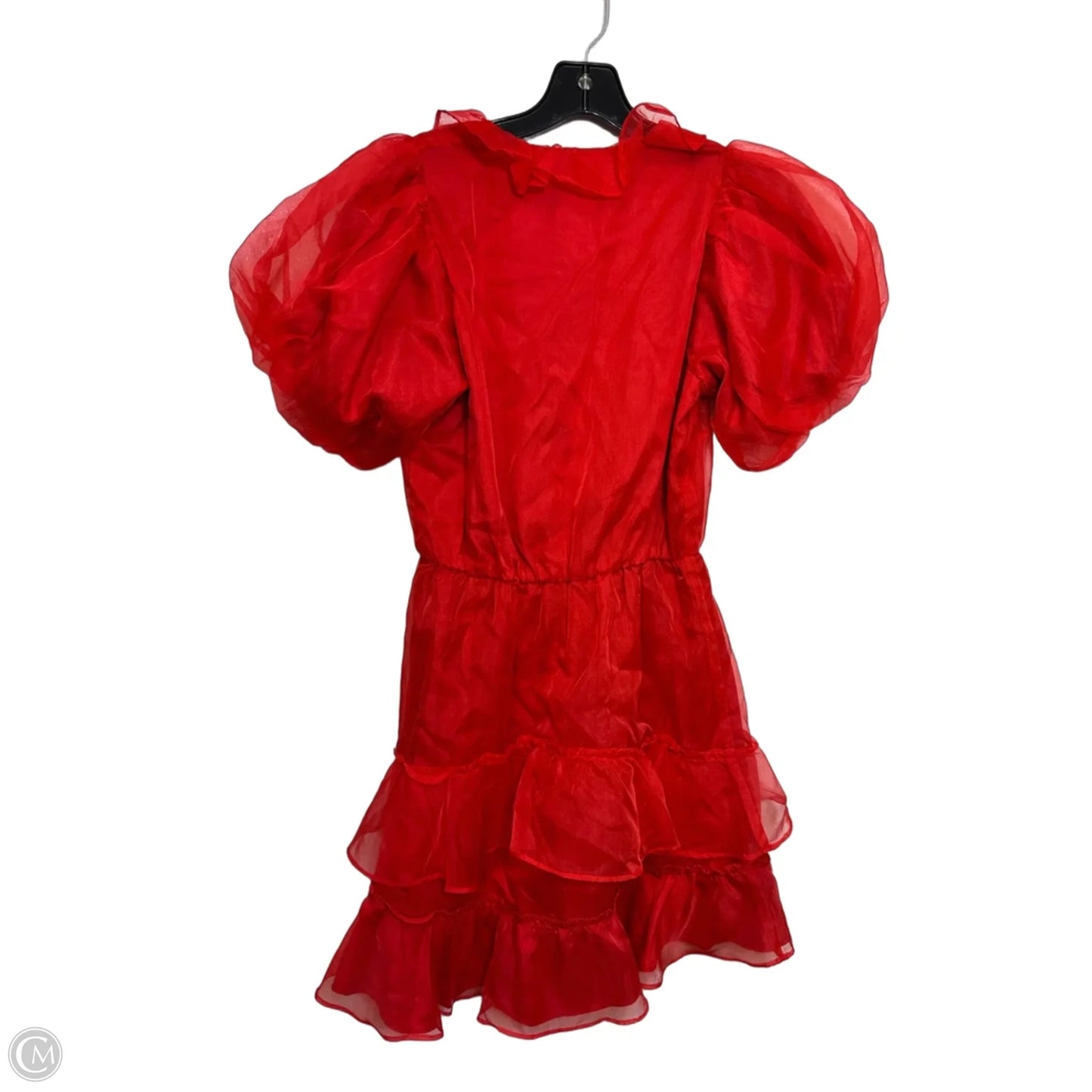 Dress Casual Short By Mumu In Red, Size: Xs