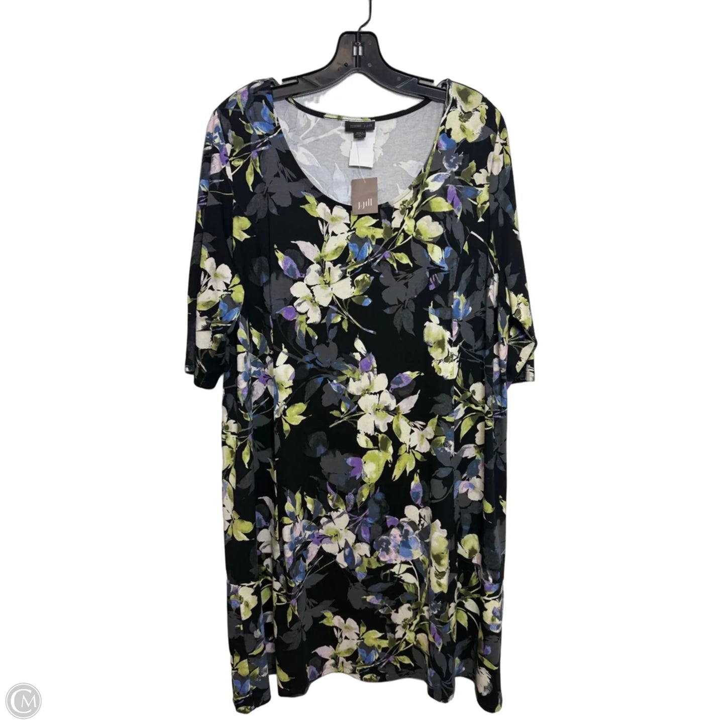 Dress Casual Short By J. Jill In Floral Print, Size: Xlp