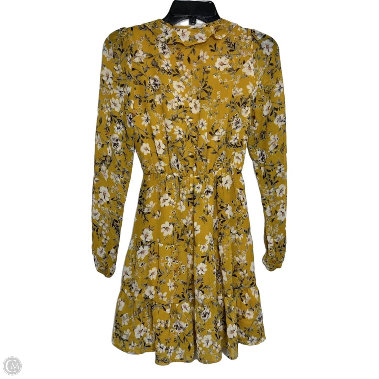 Dress Casual Short By Mumu In Yellow, Size: Xs