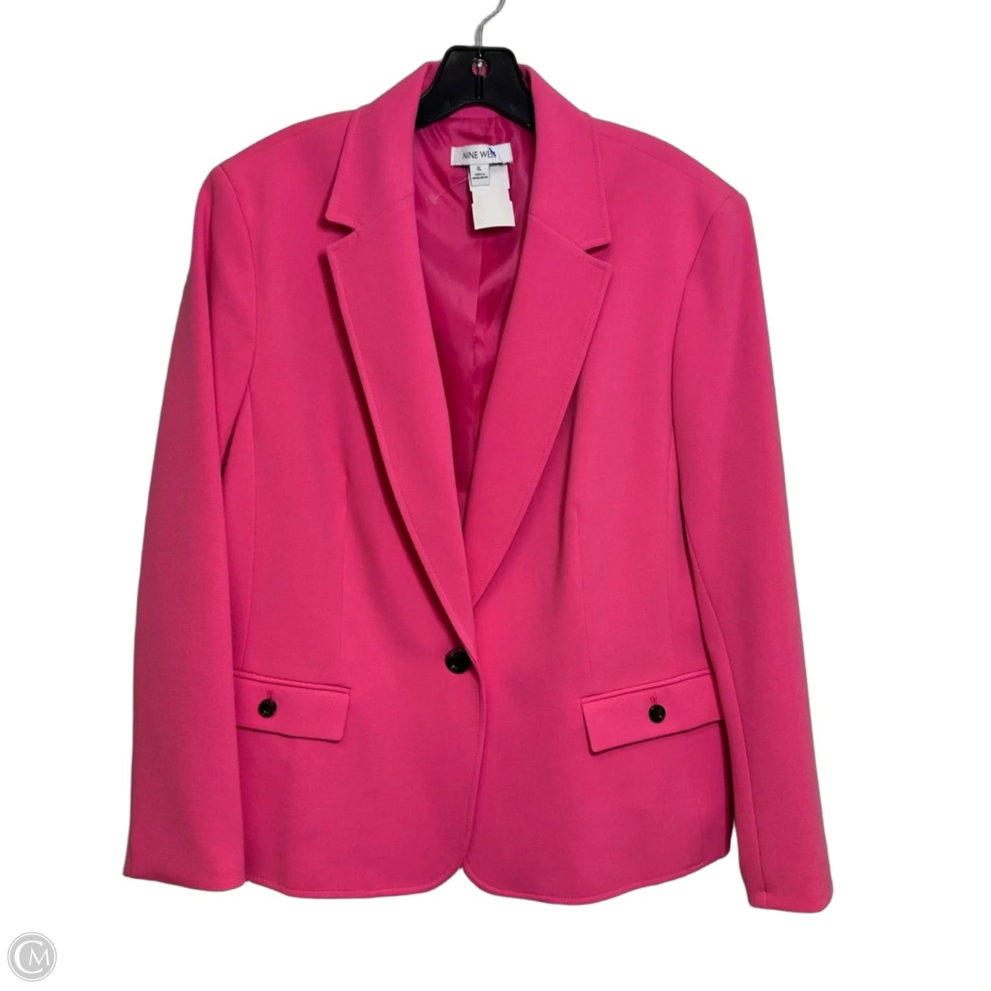 Blazer By Nine West Apparel In Pink, Size: Xl