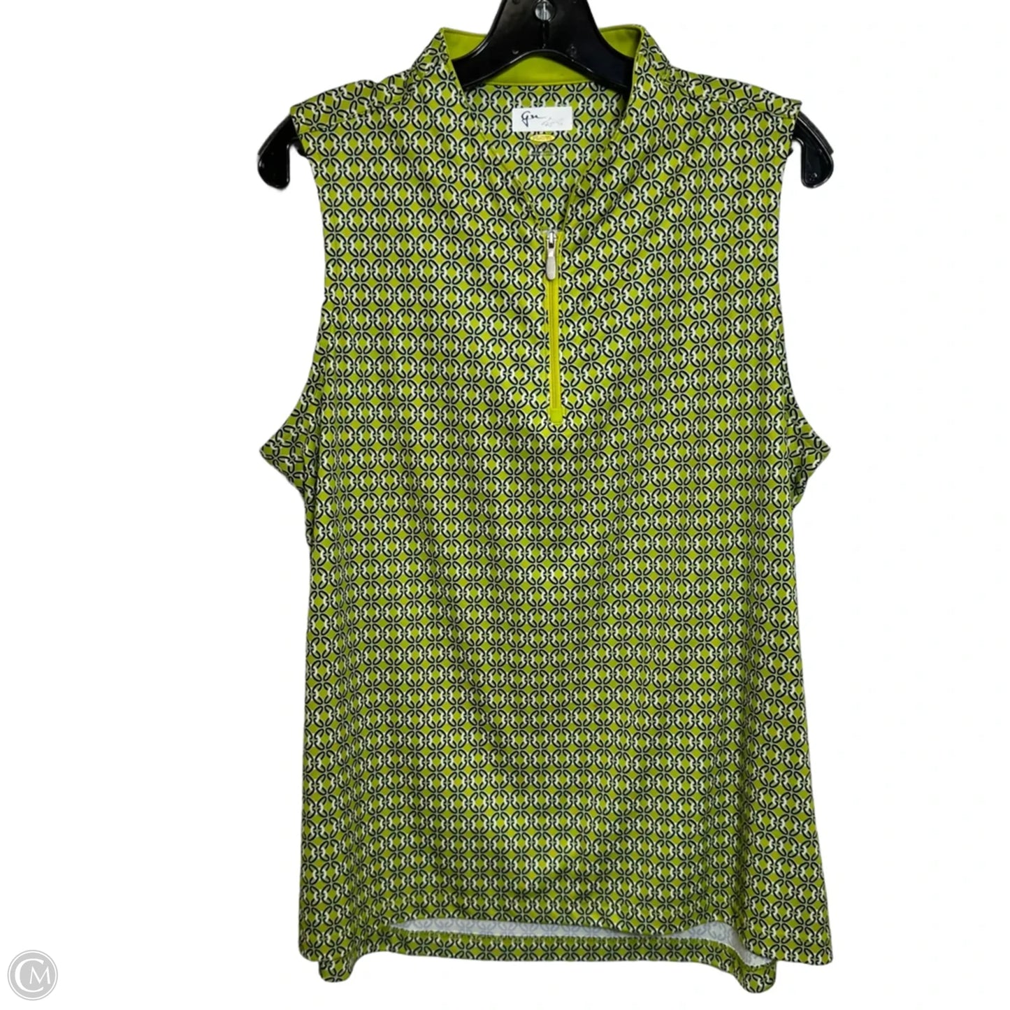 Athletic Tank Top By Greg Norman In Green, Size: Xl