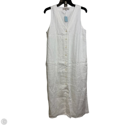 Dress Casual Maxi By Loft In White, Size: 8