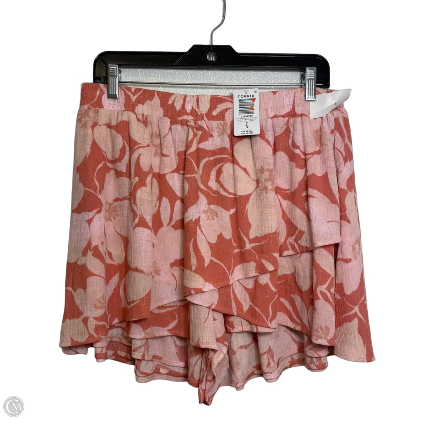 Skort By Torrid In Tropical Print, Size: L
