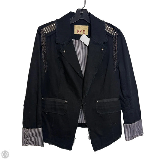Jacket Moto By Bke In Black, Size: M