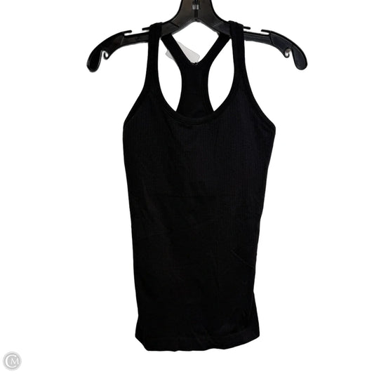 Athletic Tank Top By Lululemon In Black, Size: 6