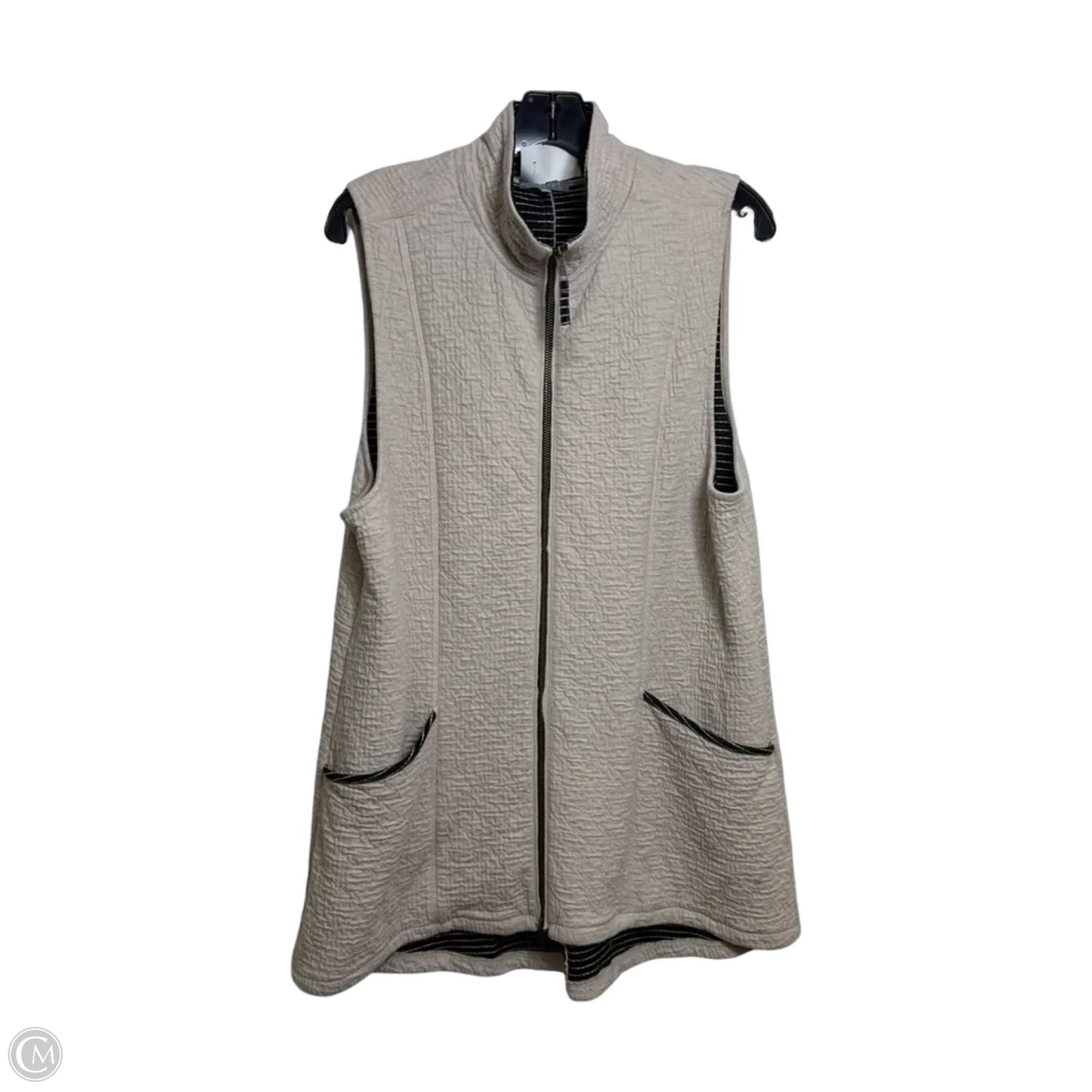 Vest Other By Habitat In Taupe, Size: M