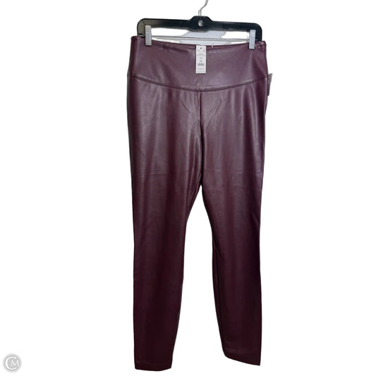 Pants Leggings By White House Black Market In Maroon, Size: L