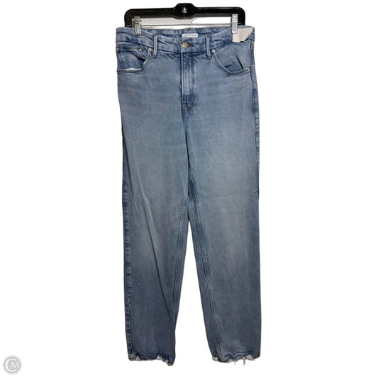 Jeans Straight By Good American In Blue Denim, Size: 10