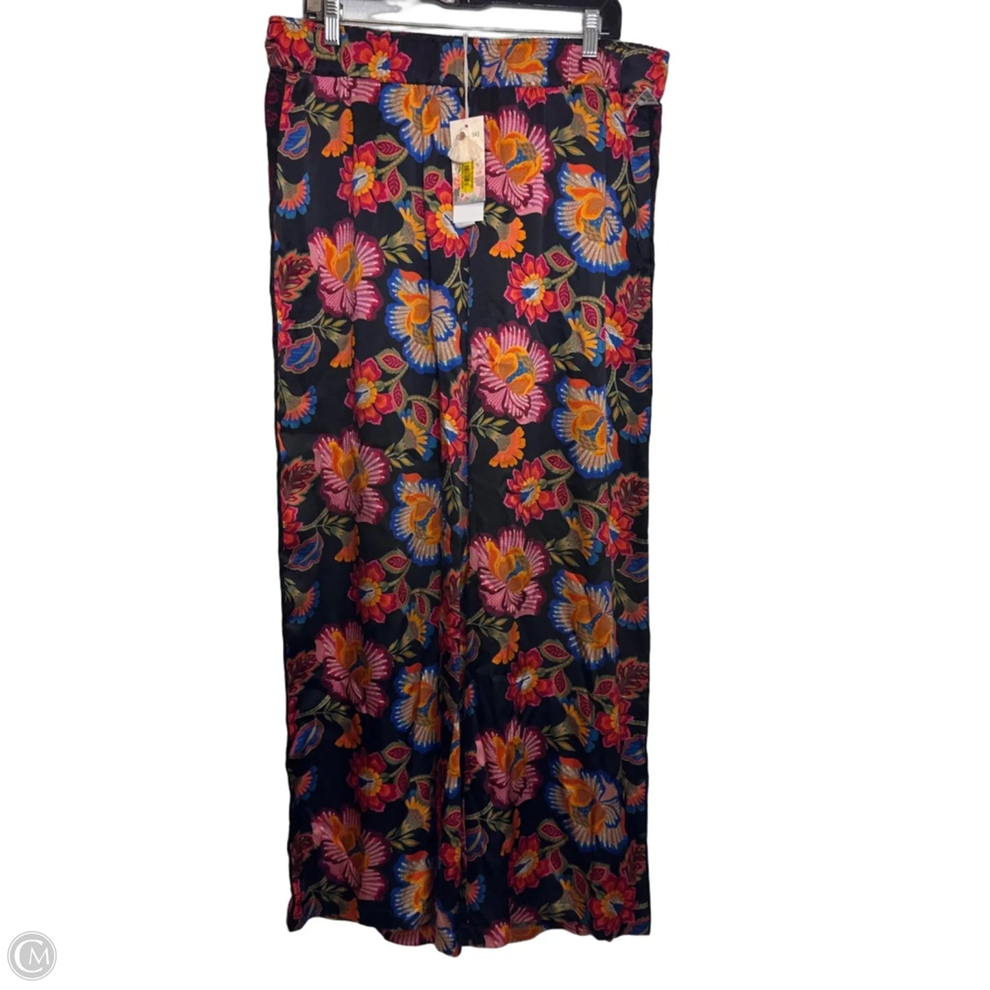 Pants Lounge By Johnny Was In Floral Print, Size: L