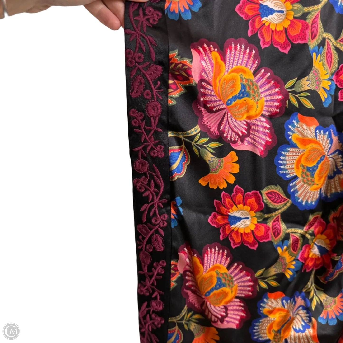 Pants Lounge By Johnny Was In Floral Print, Size: L