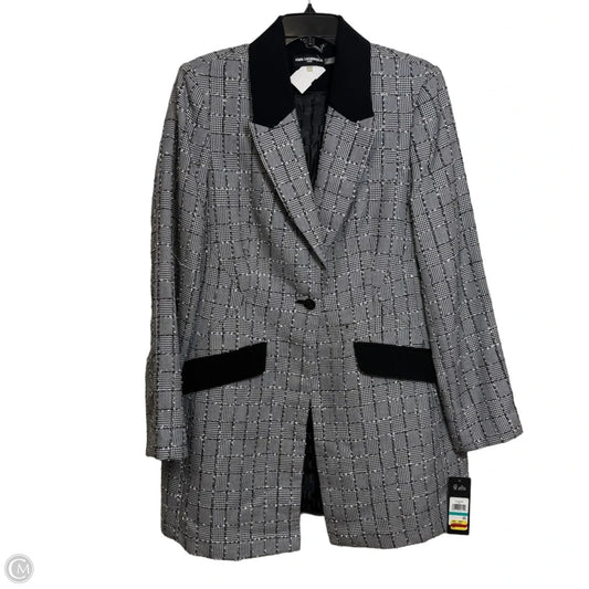 Blazer Designer By Karl Lagerfeld In Black, Size: 16