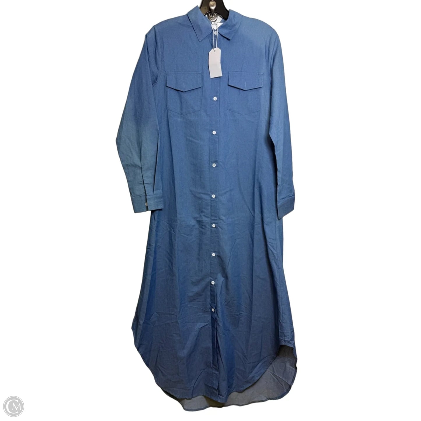 Dress Casual Maxi By Clothes Mentor In Blue, Size: S