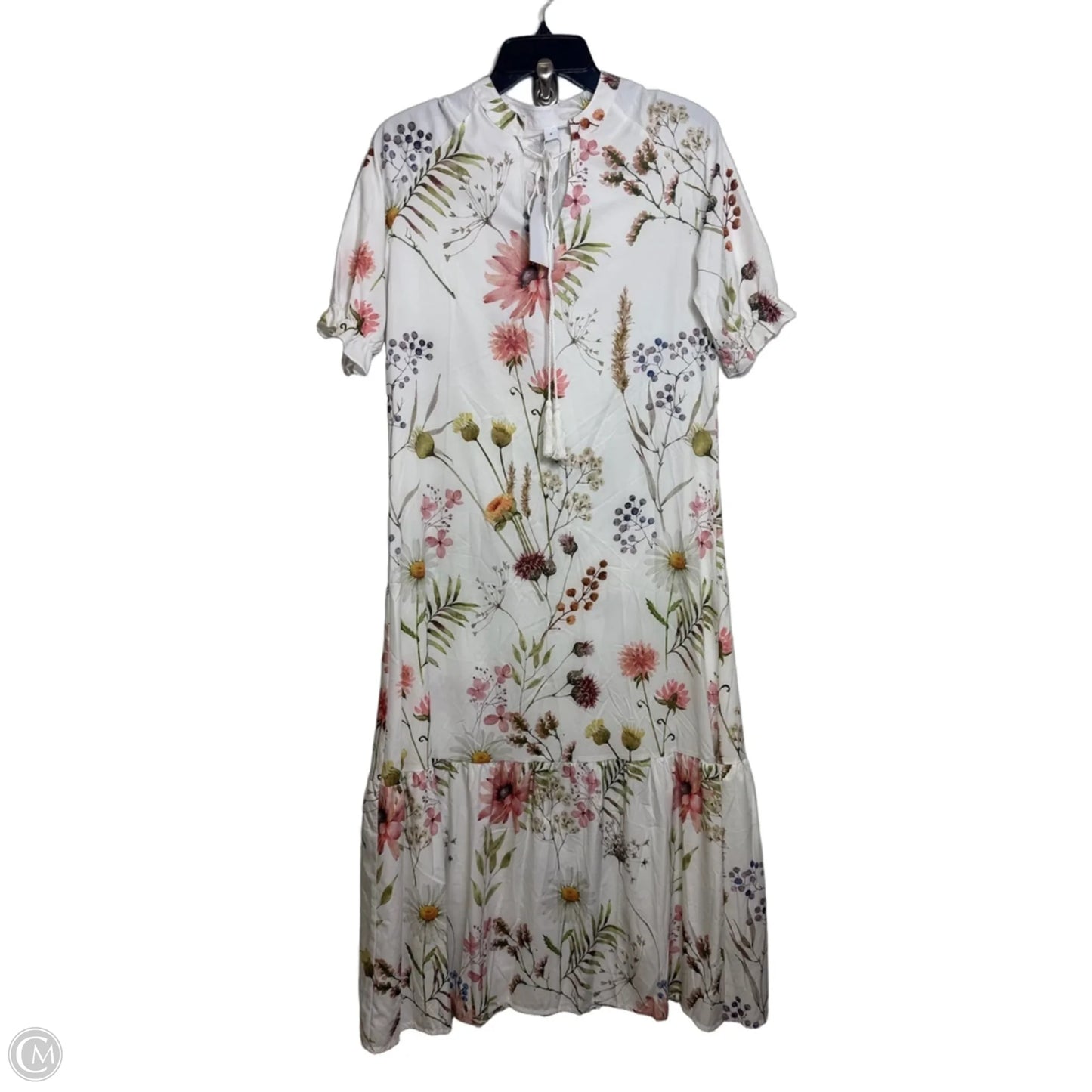 Dress Casual Midi By Clothes Mentor In Floral Print, Size: S