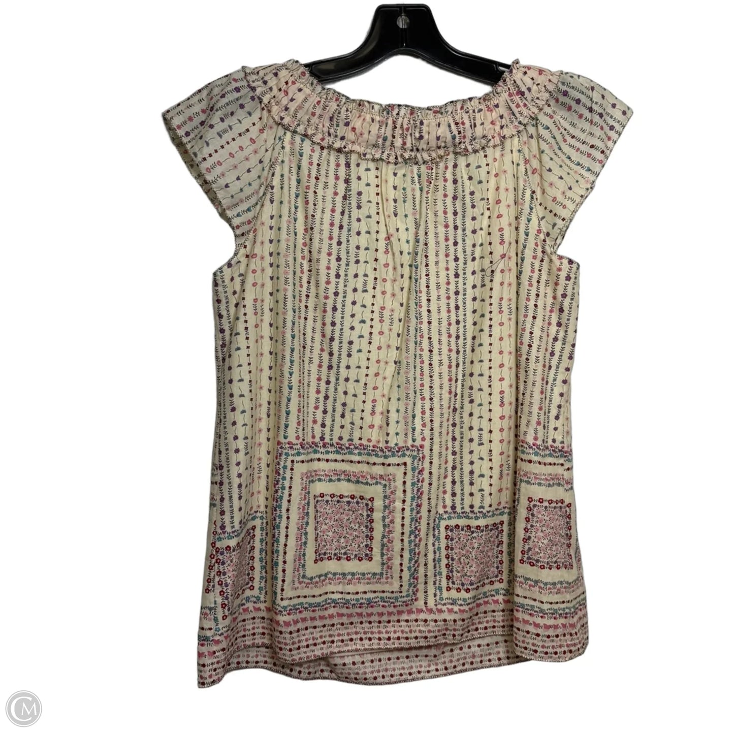 Top Sleeveless By Max Studio In Floral Print, Size: Mp