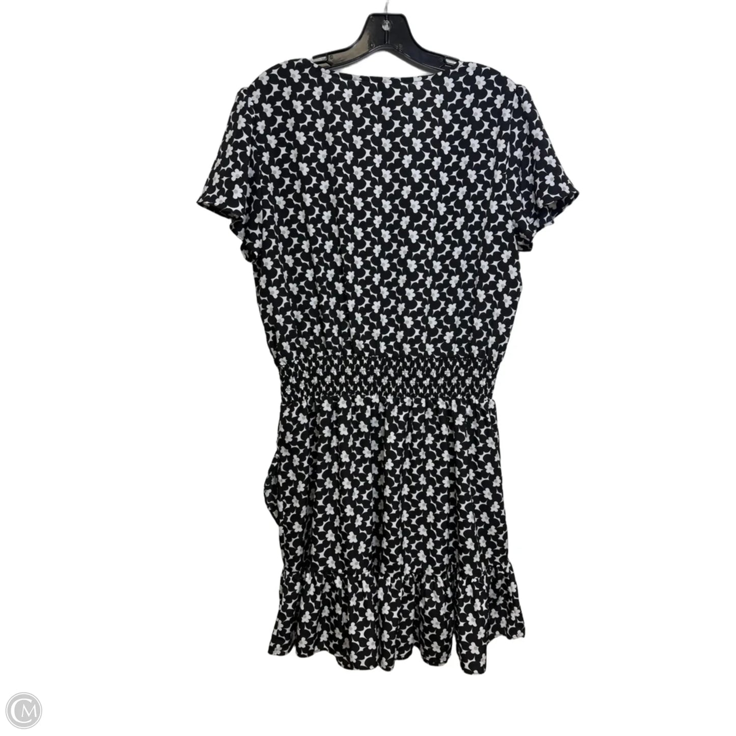 Dress Casual Short By Michael By Michael Kors In Black & White, Size: Xl
