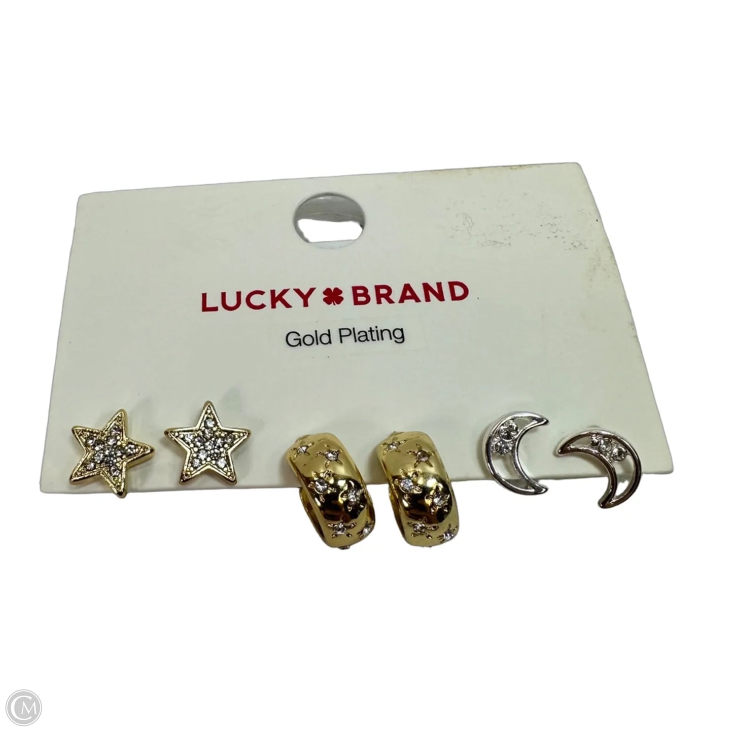 Earrings Stud By Lucky Brand, Size: 03 Piece Set