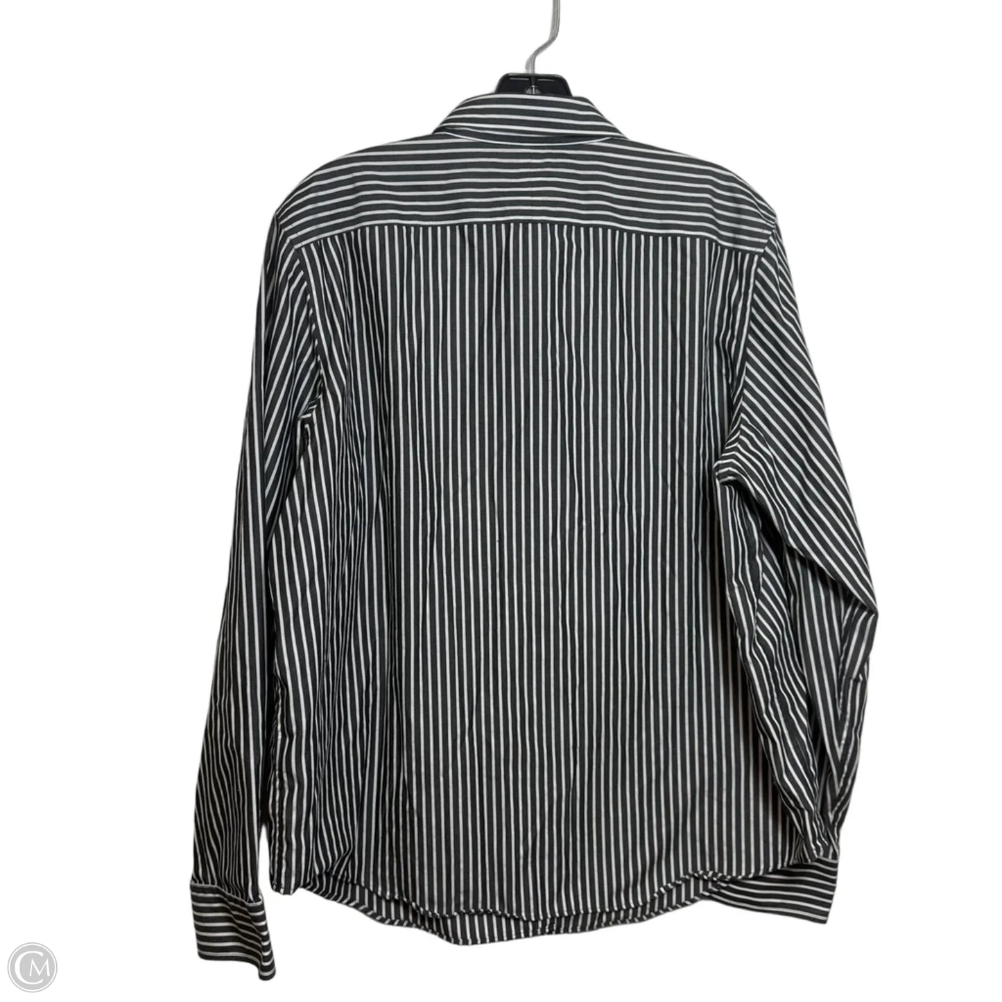 Top Long Sleeve By Lauren By Ralph Lauren In Striped Pattern, Size: Xl
