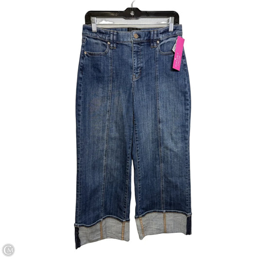 Jeans Cropped By White House Black Market In Blue Denim, Size: 6