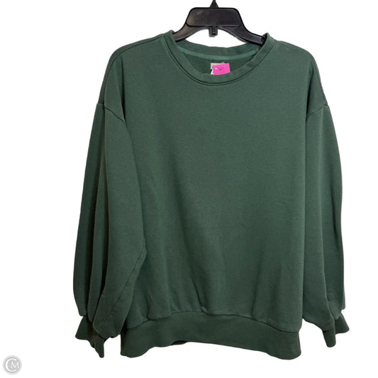 Sweatshirt Crewneck By Pilcro In Green, Size: S