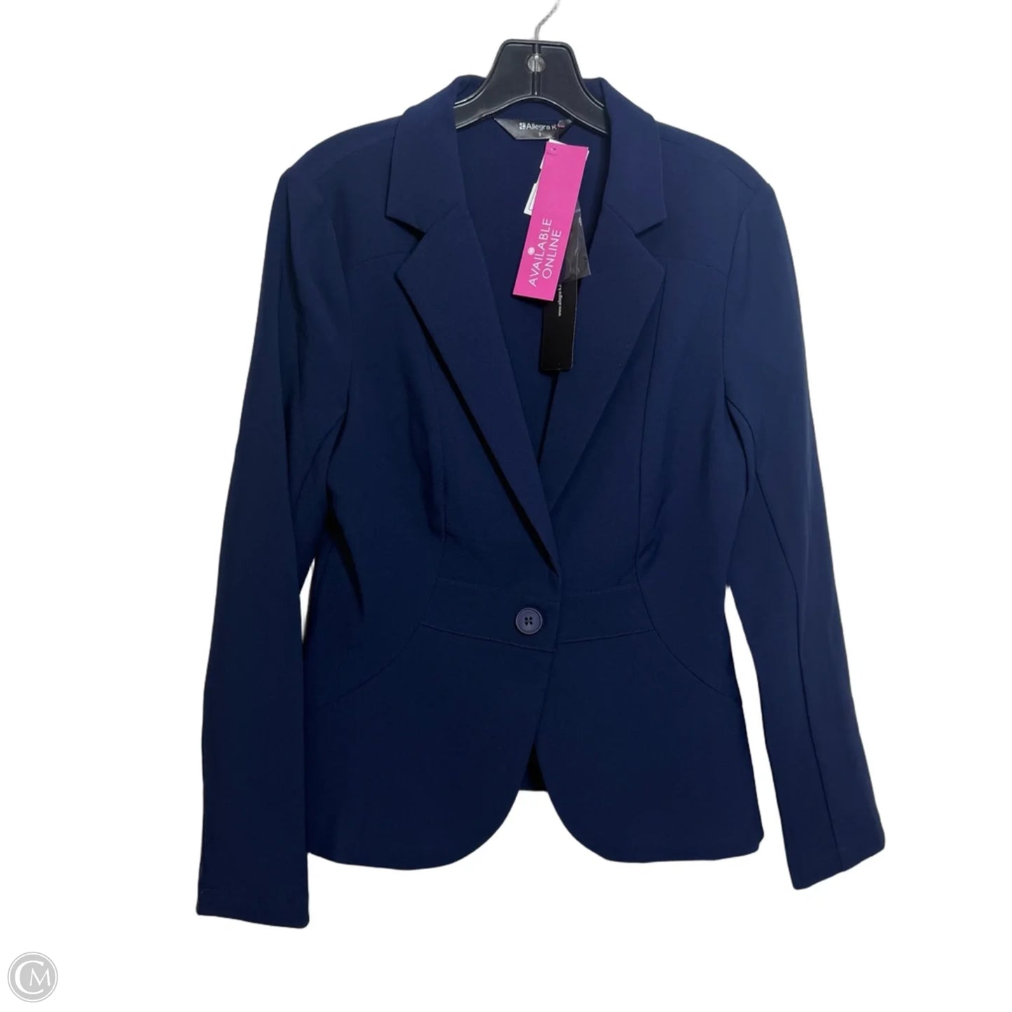 Blazer By Allegra K In Blue, Size: S