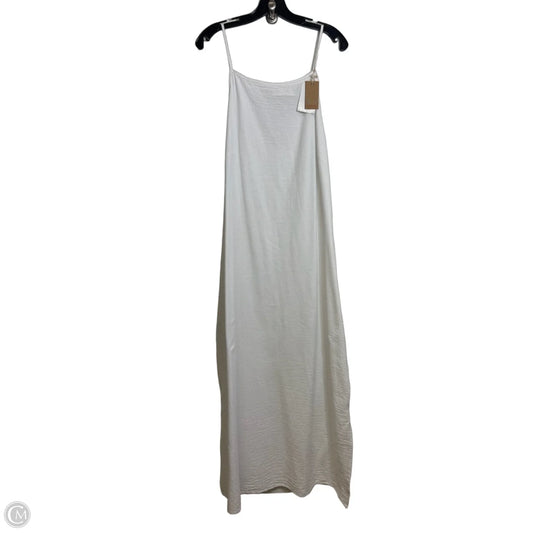 Dress Casual Maxi By Clothes Mentor In White, Size: 2x