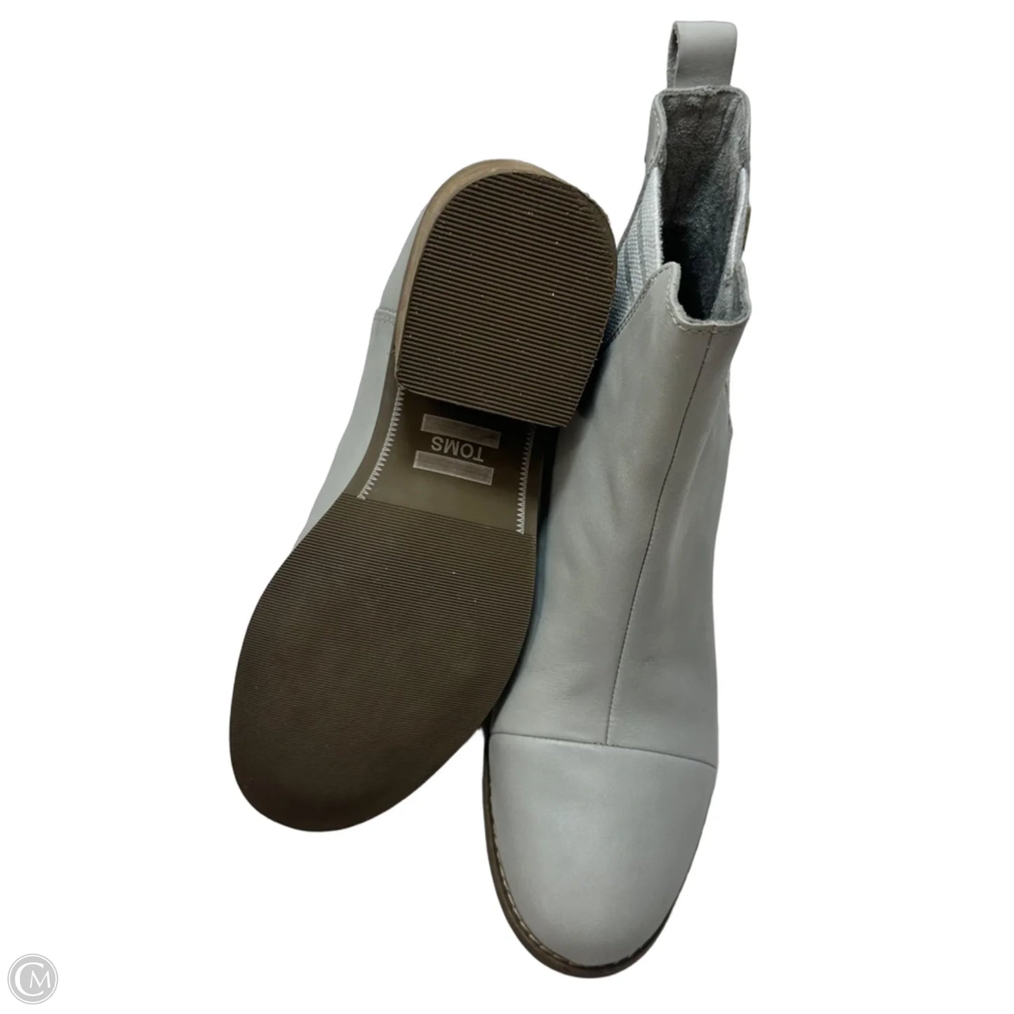 Boots Ankle Heels By Toms In Grey, Size: 8