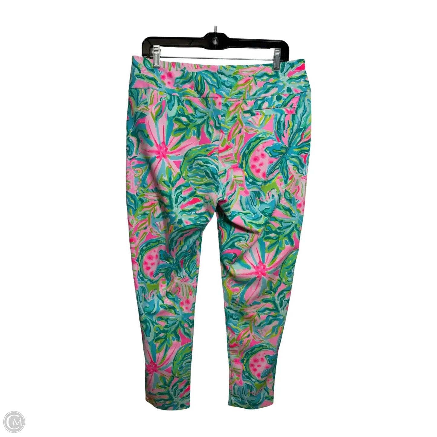 Pants Designer By Lilly Pulitzer In Tropical Print, Size: 12