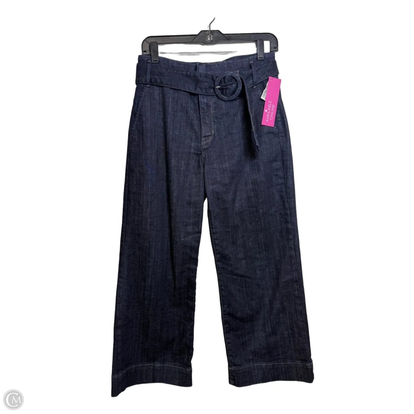 Jeans Cropped By White House Black Market In Blue Denim, Size: 6
