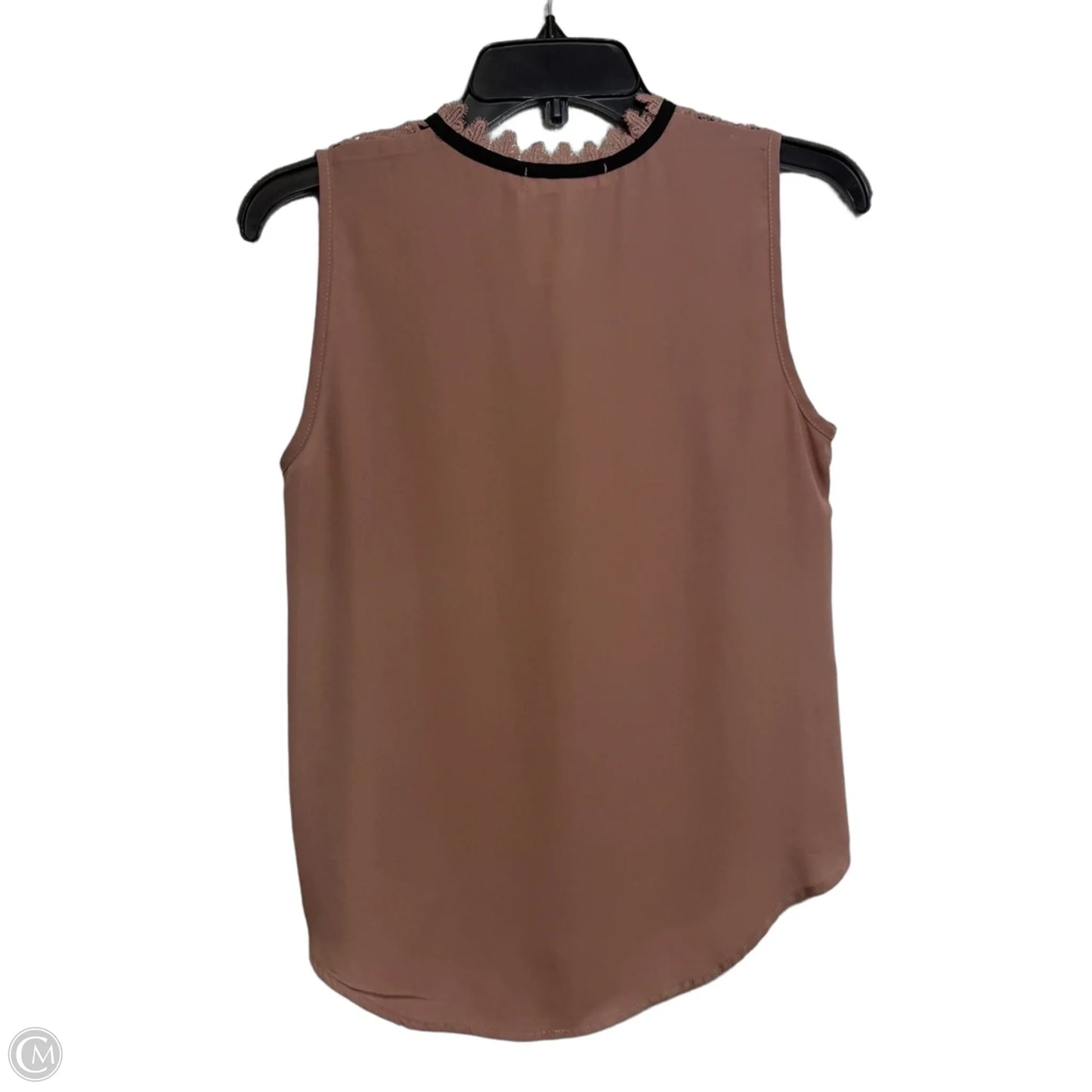 Top Sleeveless By Active Usa In Brown, Size: S