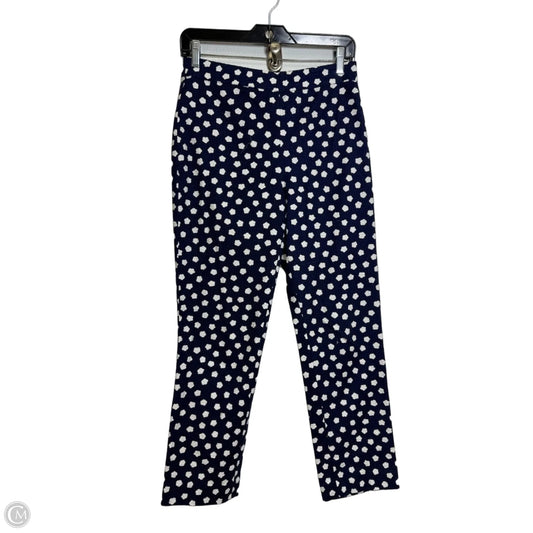 Pants Designer By Kate Spade In Blue, Size: 4