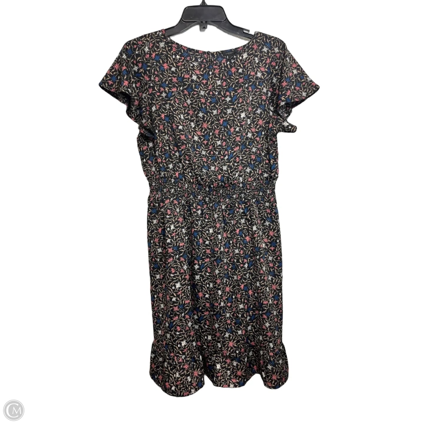 Dress Casual Short By Ann Taylor In Floral Print, Size: M
