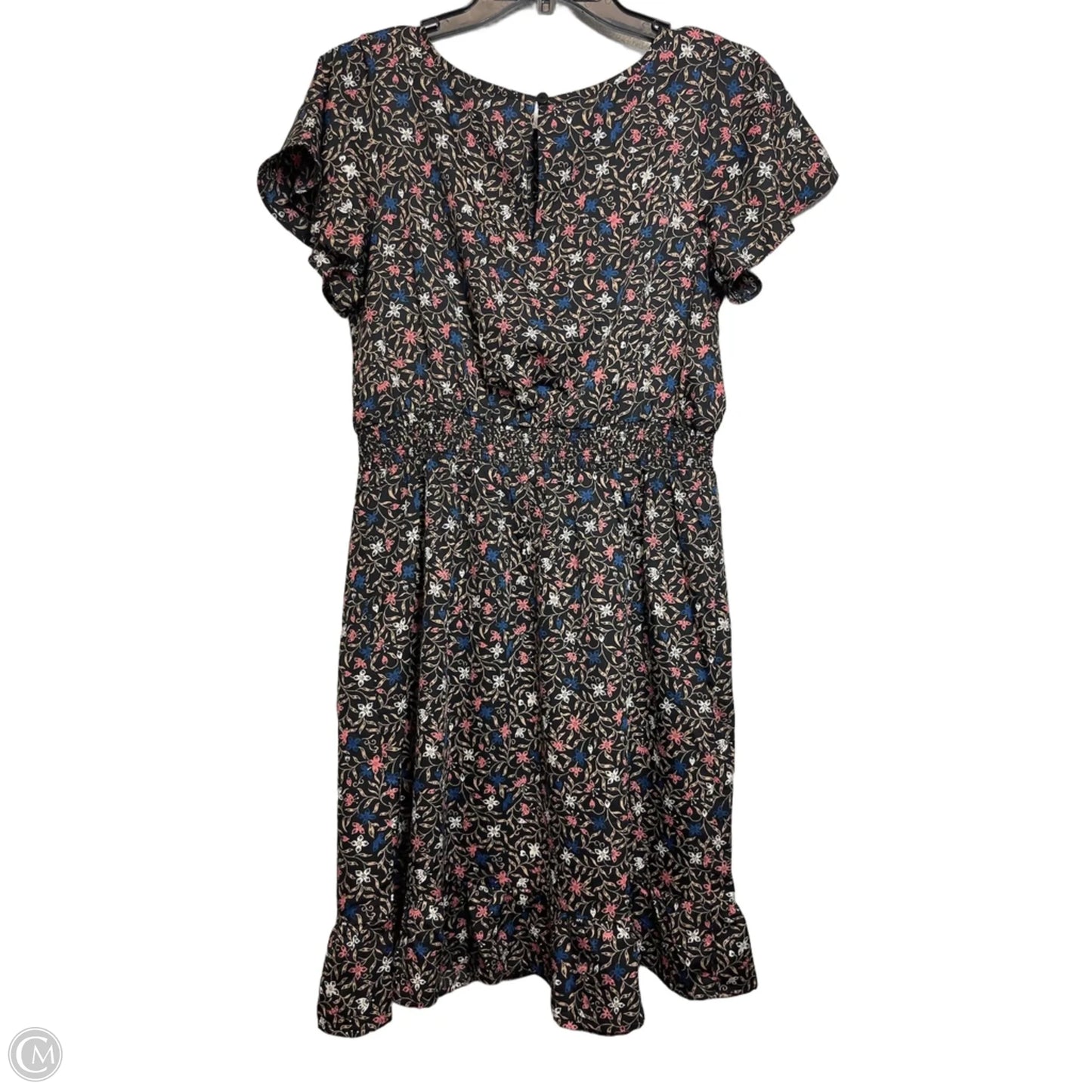 Dress Casual Short By Ann Taylor In Floral Print, Size: M