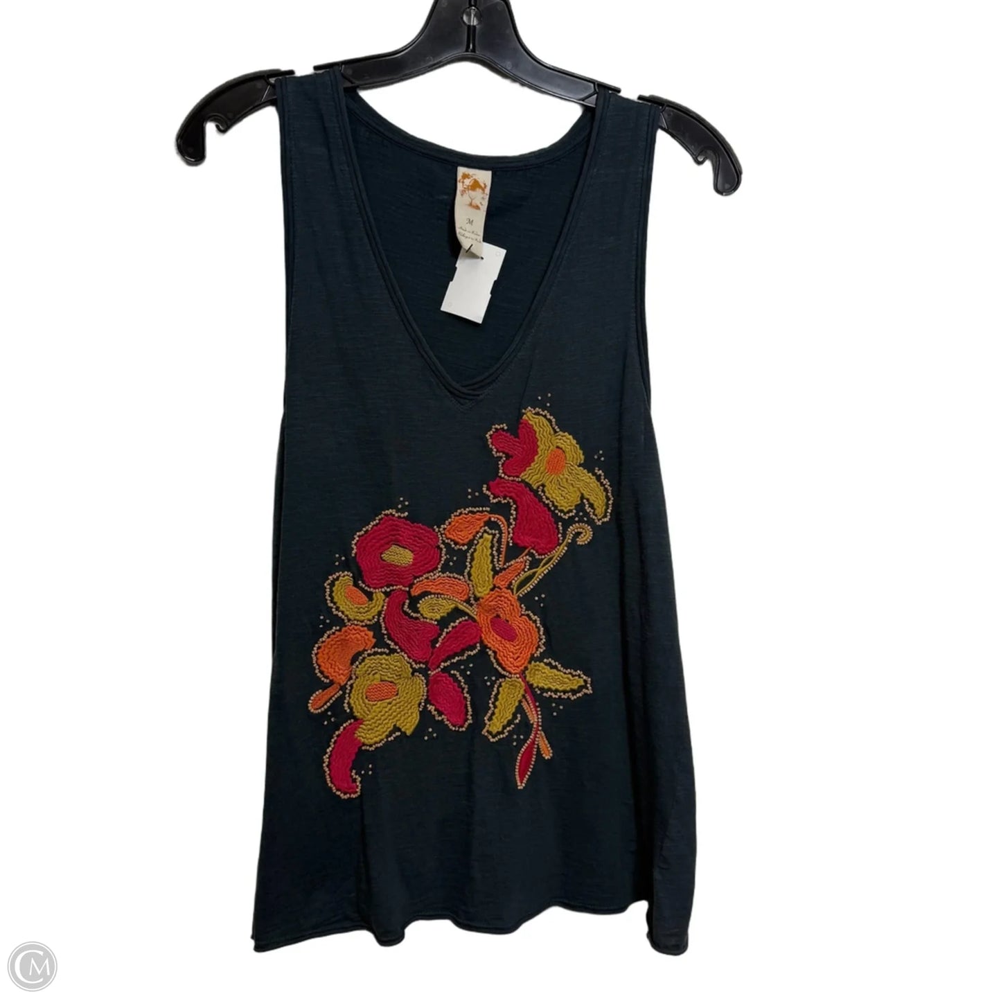 Tank Top By Clothes Mentor In Grey, Size: M