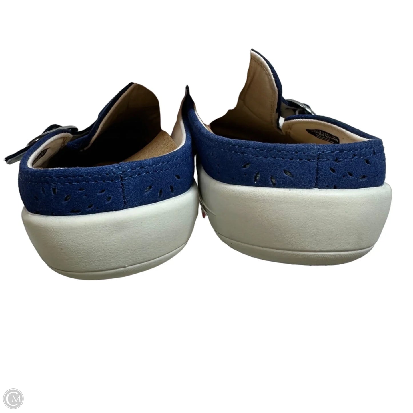 Shoes Flats By Clothes Mentor In Blue, Size: 7.5
