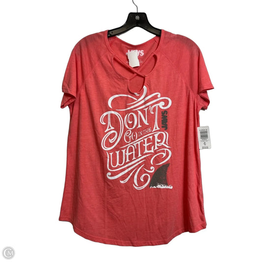 Top Short Sleeve By Clothes Mentor In Orange, Size: M