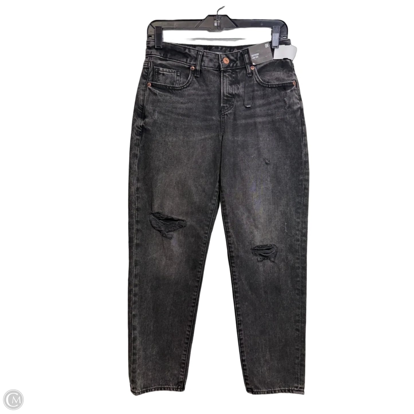 Jeans Boyfriend By Express In Black, Size: 0