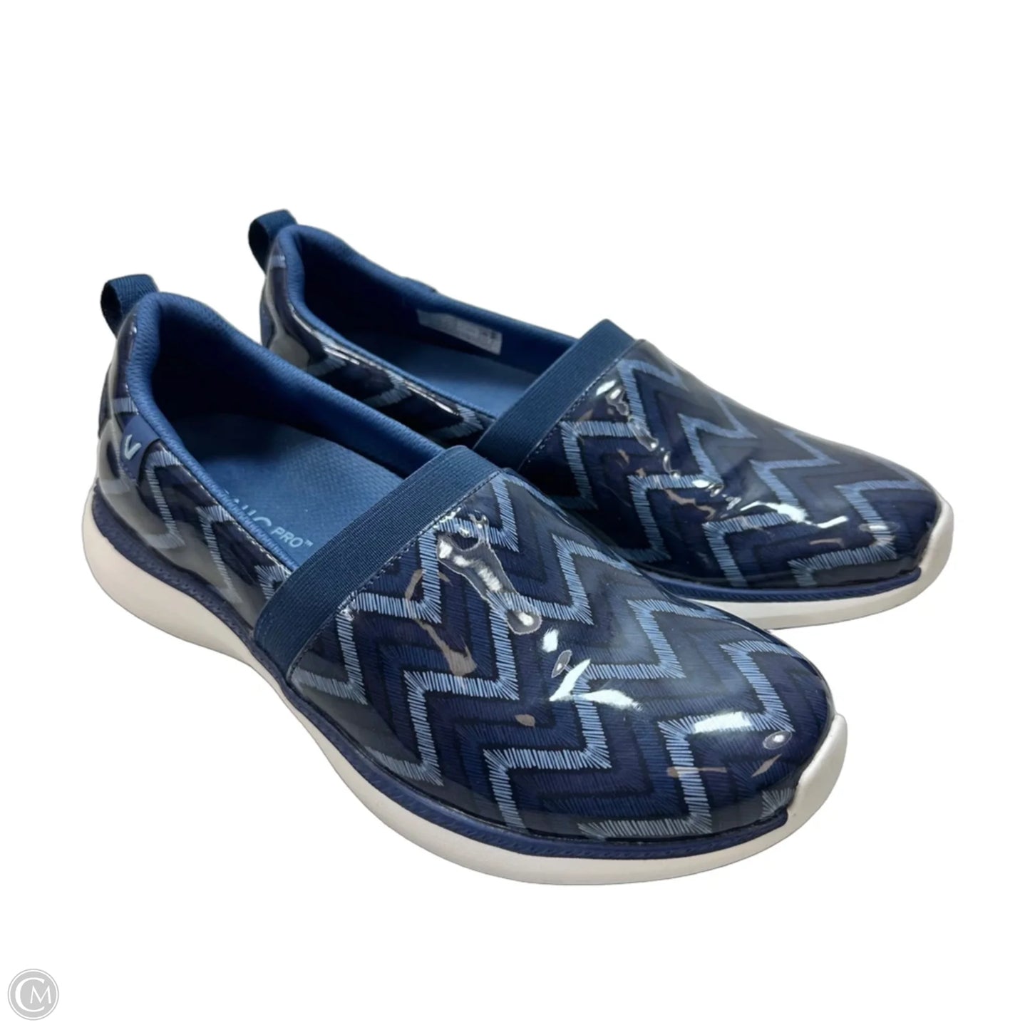 Shoes Flats By Vionic In Blue, Size: 7.5
