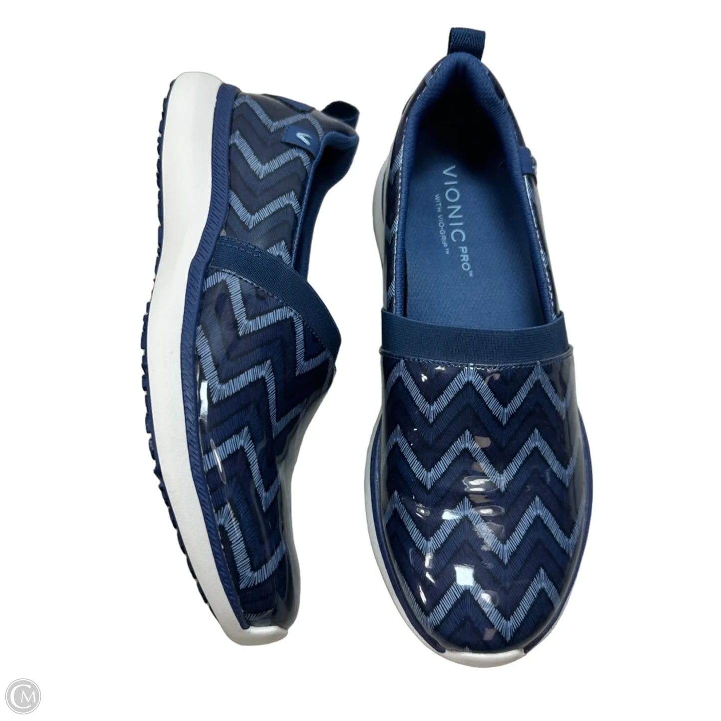 Shoes Flats By Vionic In Blue, Size: 7.5