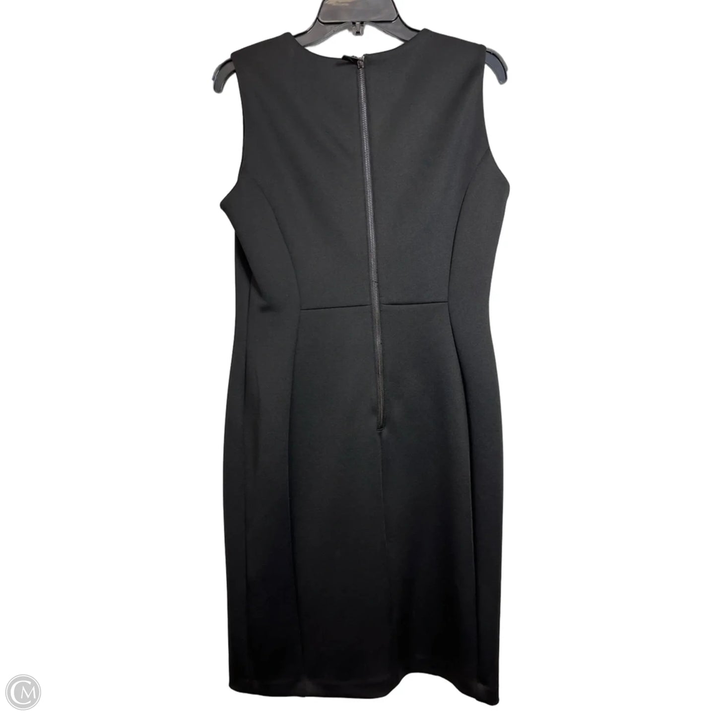 Dress Designer By Karl Lagerfeld In Black, Size: L