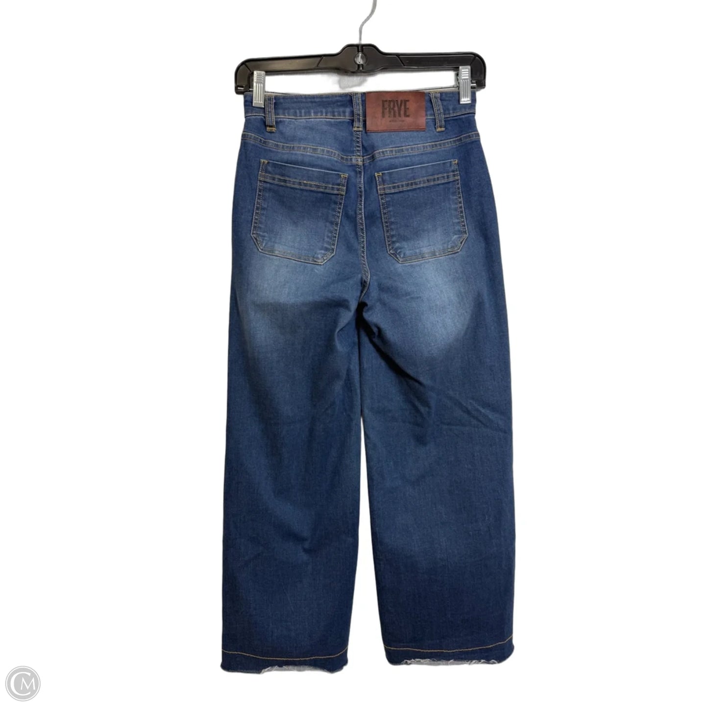 Jeans Designer By Frye In Blue Denim, Size: 0