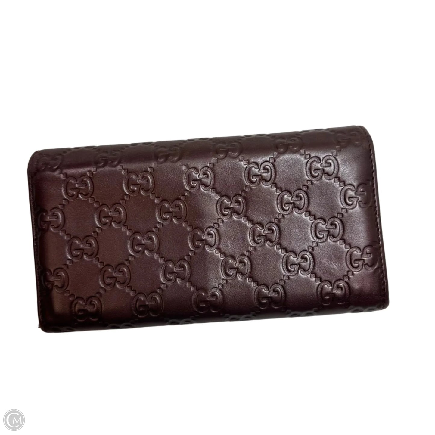 Wallet Luxury Designer By Gucci, Size: Small