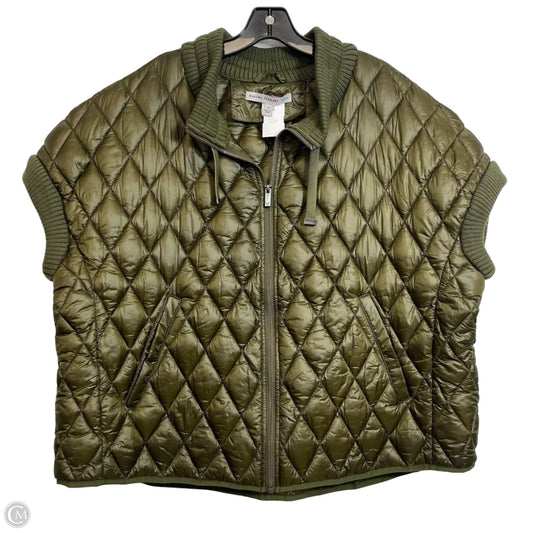 Vest Puffer & Quilted By Clothes Mentor In Green, Size: Xl